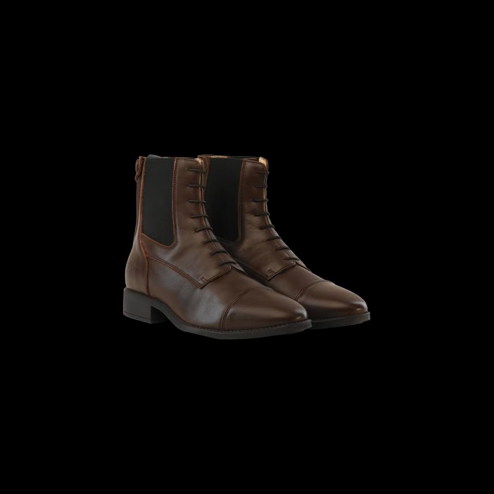 Short Boots Front Laces, brown